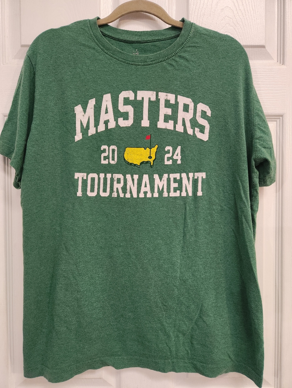 Masters Green Short Sleeve Graphic Tournament Tee 2024